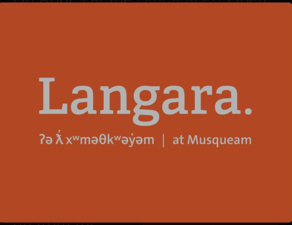 Langara College logo.