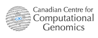 Canadian Centre for Computational Genomcis logo.