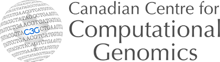 Canadian Centre for Computational Genomics logo.